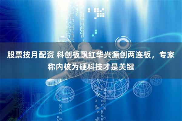 股票按月配资 科创板飘红华兴源创两连板，专家称内核为硬科技才是关键